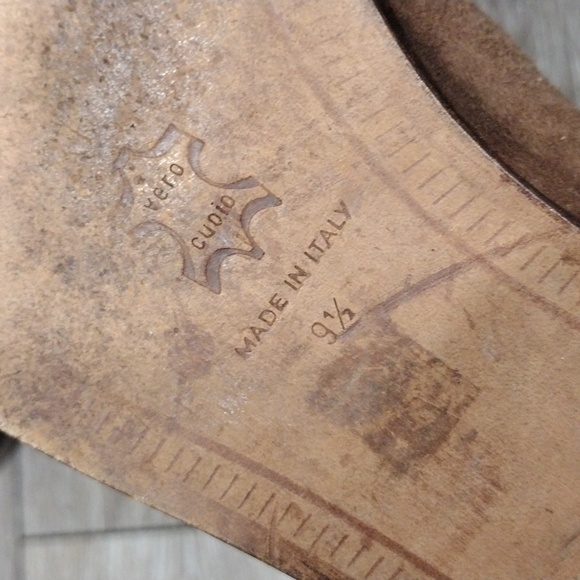 Emilio Franco brown suede cap toe Oxfords. Made in Italy. Size 9.5 - Picture 7 of 12